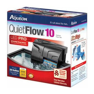 Bomba de filtro acessível - Filtro Aqueon QuietFlow