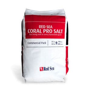 Sal marinho ideal para recifes mistos
