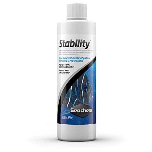 Estabilizador Seachem Stability Fish Tank - Para Aquários de Água Doce e Marinhos 500 ml