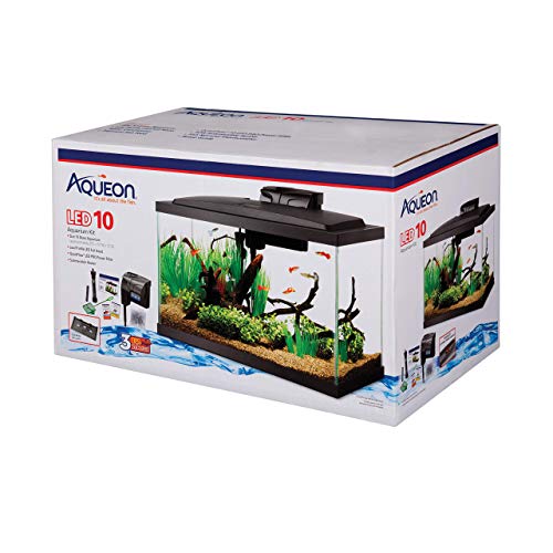 Kit inicial de aquário Aqueon com iluminação LED 10