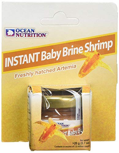 Ocean Nutrition Instant Baby Brine Shrimp Frasco de 0,7 onças (20 gramas)