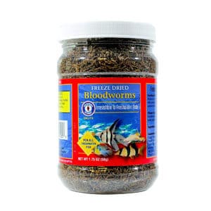 Bloodworms liofilizados